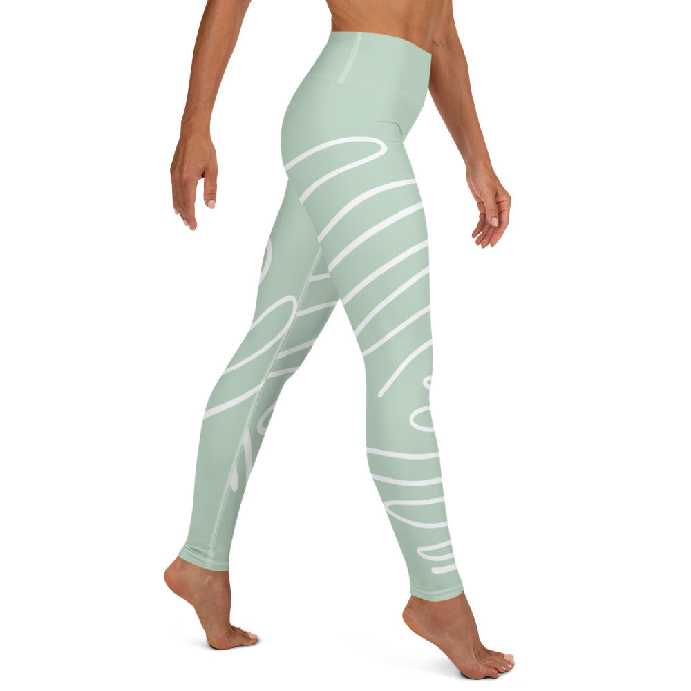 Comfy Raised Band Yoga Leggings