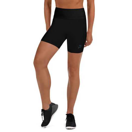 Comfy Raised Band Yoga Shorts