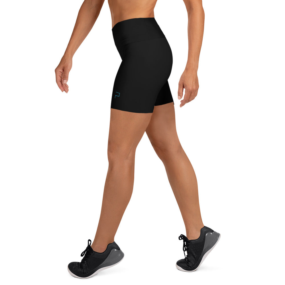 Comfy Raised Band Yoga Shorts