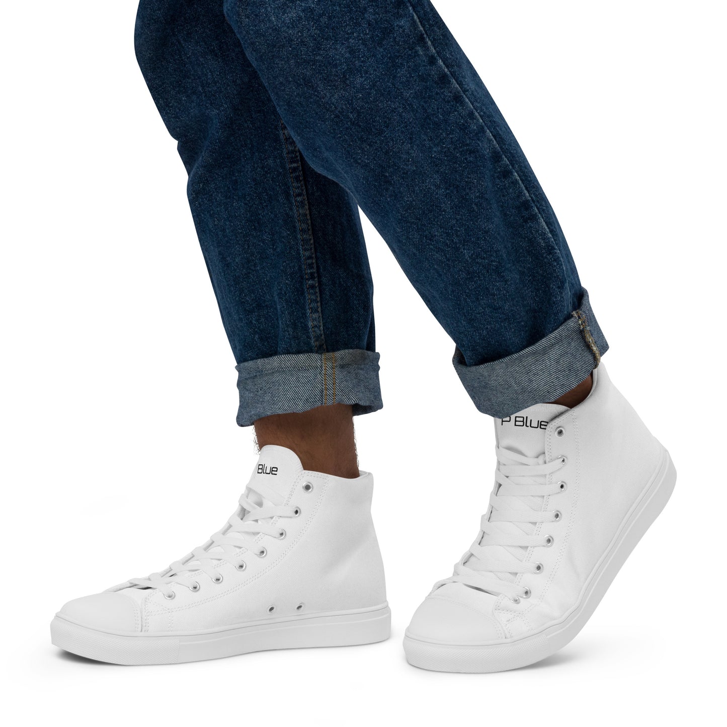 High-Top Canvas Sneakers