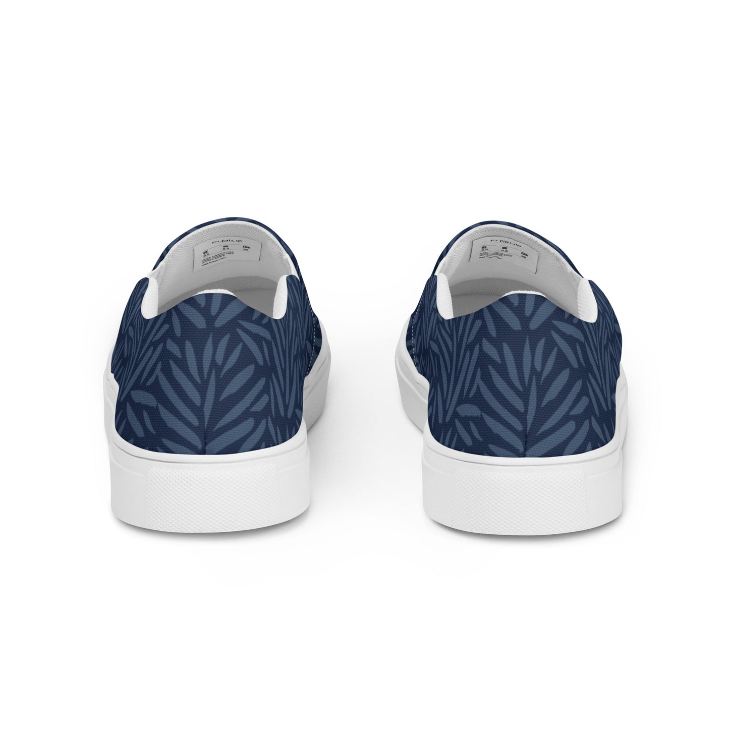 Patterned Slip-On Canvas Shoes