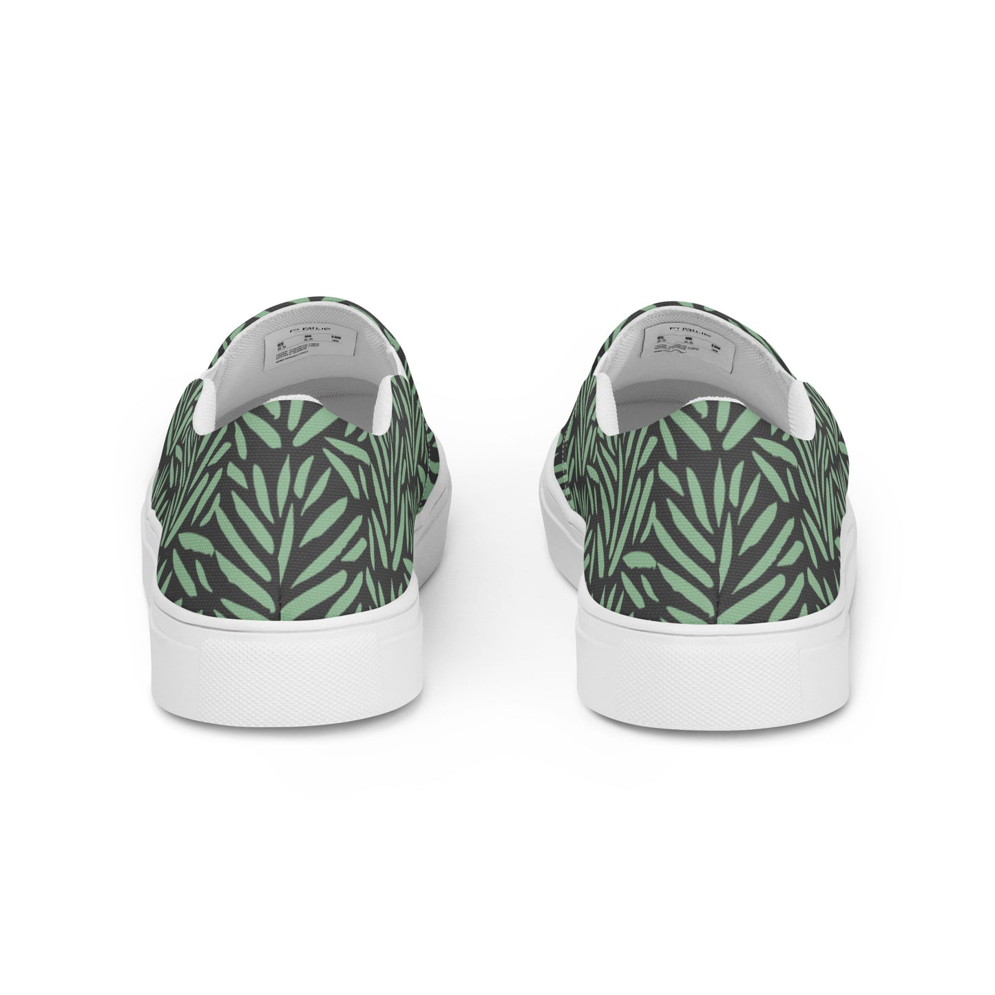 Patterned Slip-On Canvas Shoes