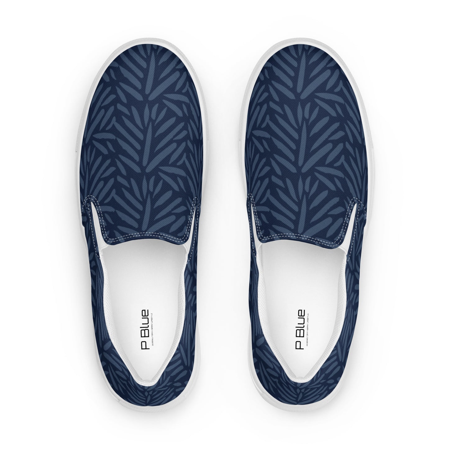 Patterned Slip-On Canvas Shoes