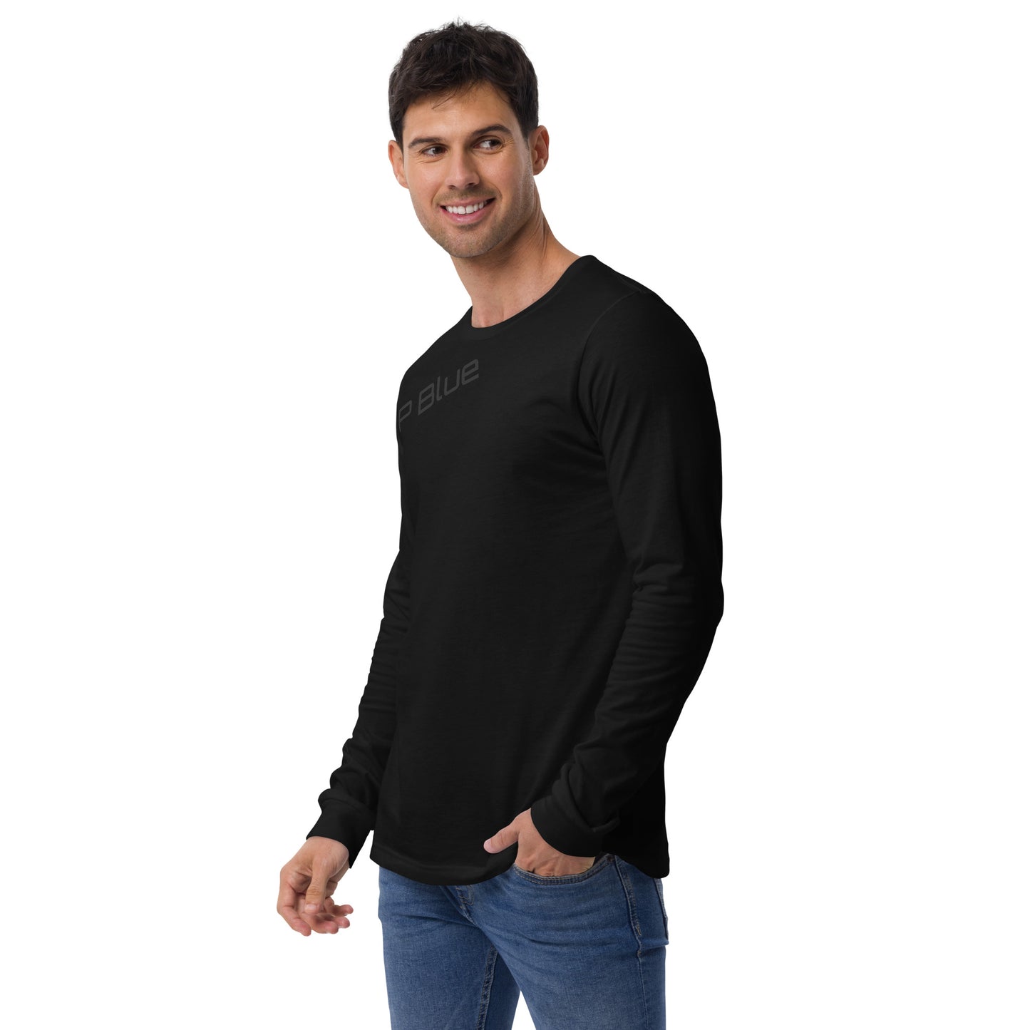 P Blue Privé Collection Long Sleeve Tee