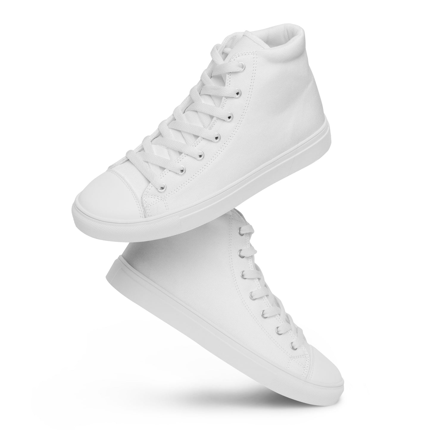 High-Top Canvas Sneakers