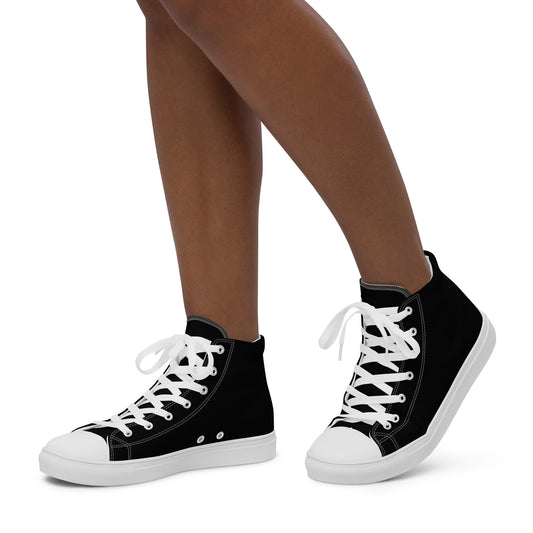 High-Top Canvas Sneakers