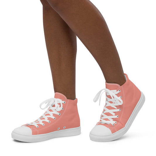 High-Top Canvas Sneakers