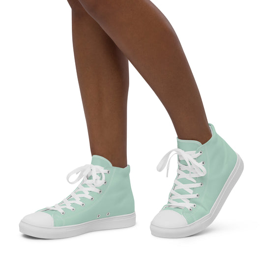 High-Top Canvas Sneakers