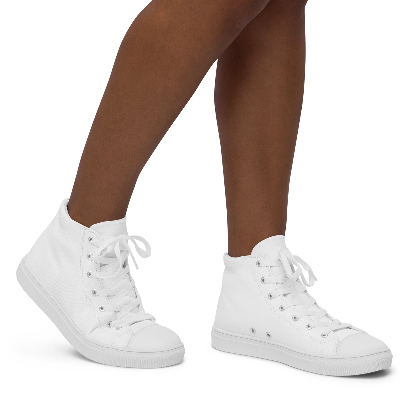 High-Top Canvas Sneakers