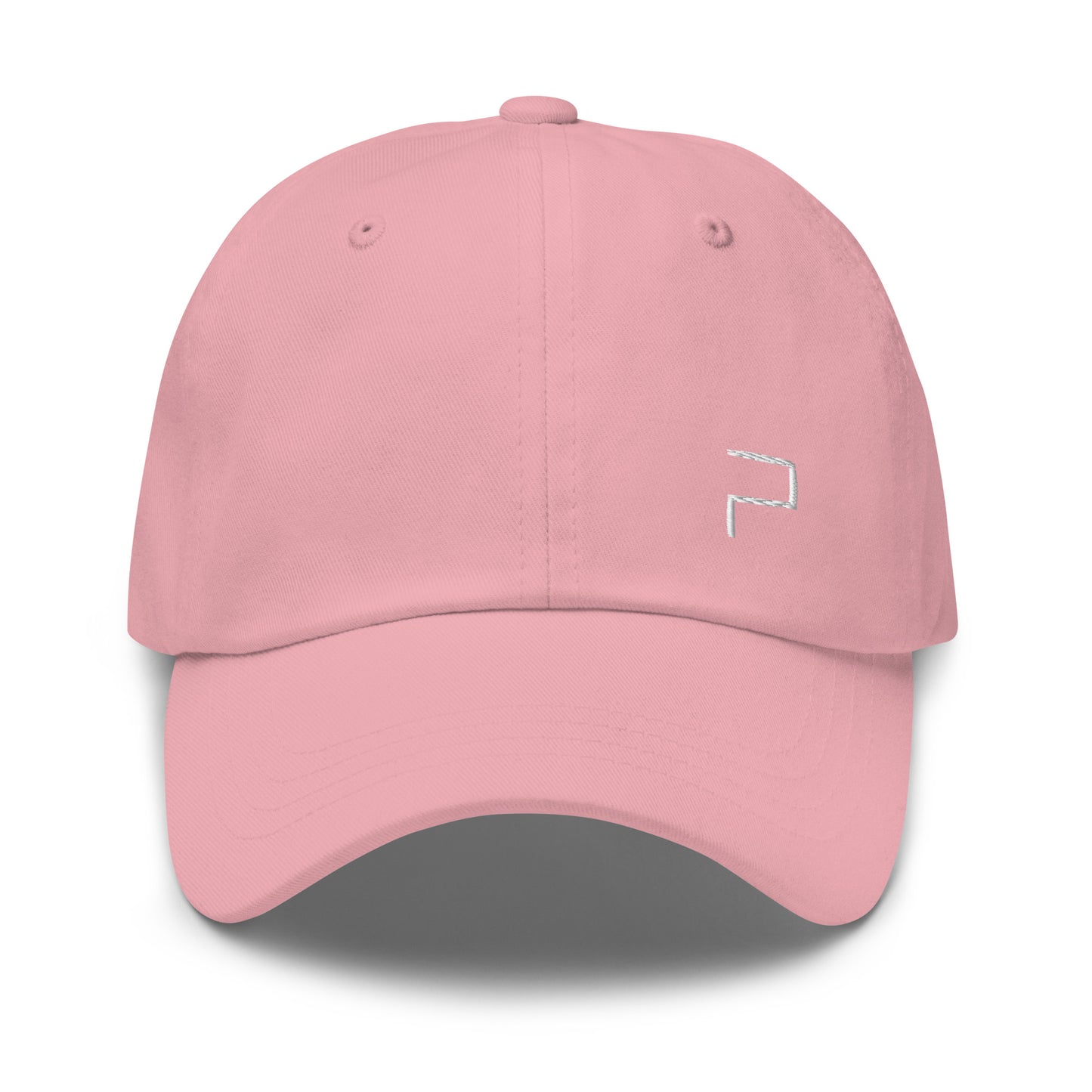 Dad Hat with P Blue Embroidery