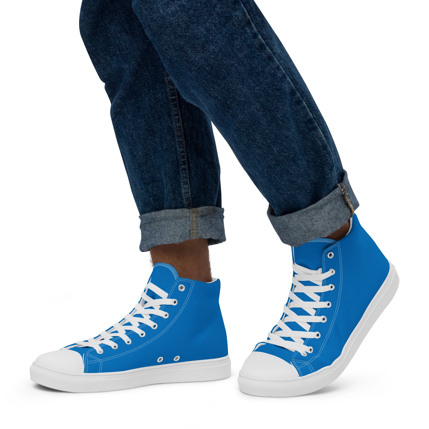 High-Top Canvas Sneakers