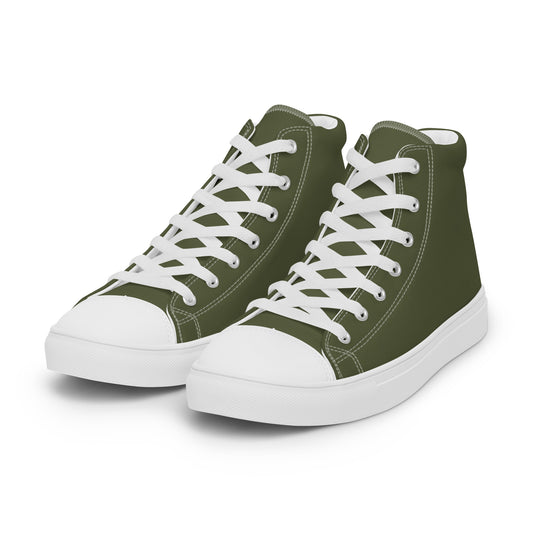 High-Top Canvas Sneakers