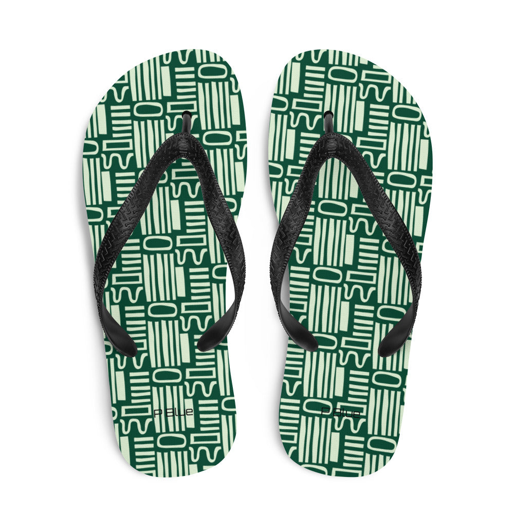 Comfy Rubber Toe Post Flip-Flops