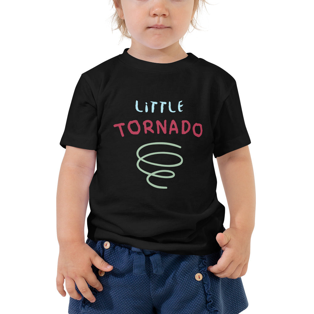 Black Little Tornado Super Comfy Unisex Short Sleeve Tee