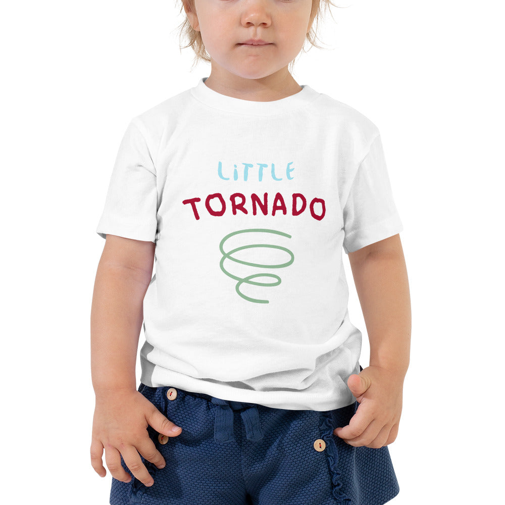 White Little Tornado Super Comfy Unisex Short Sleeve Tee