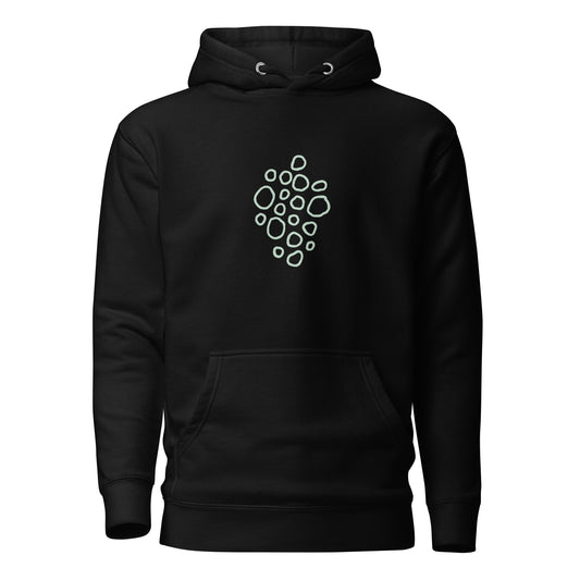 Premium Cotton Hoodie with Bubbles Print