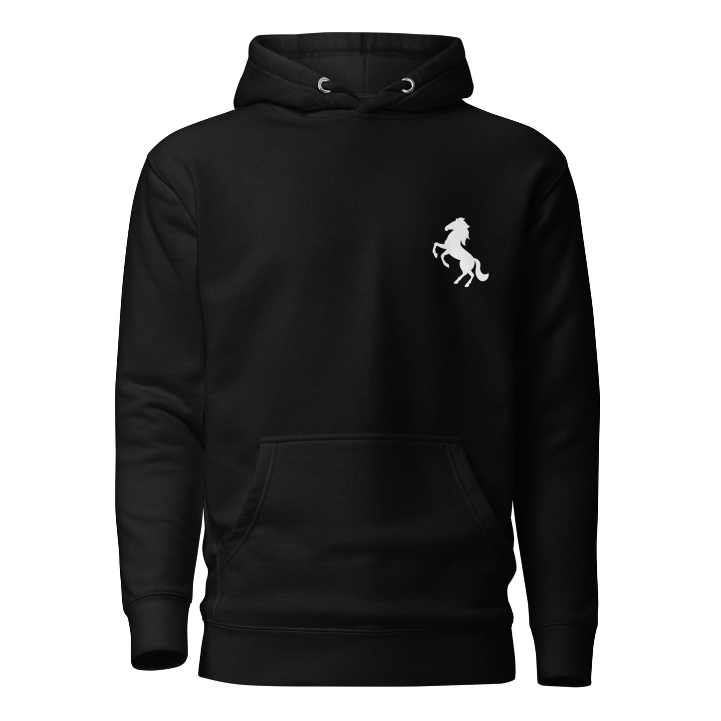 Premium Cotton Hoodie with Horse Print