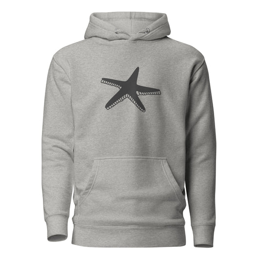 Premium Cotton Hoodie with Starfish Print