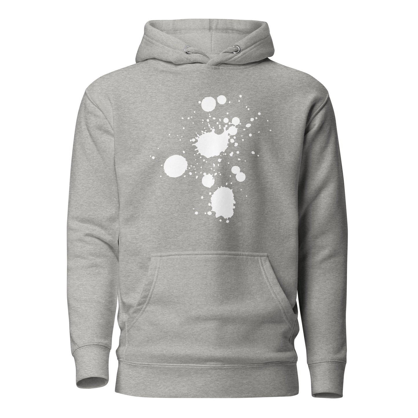 Premium Cotton Hoodie with Paint Splatter Print