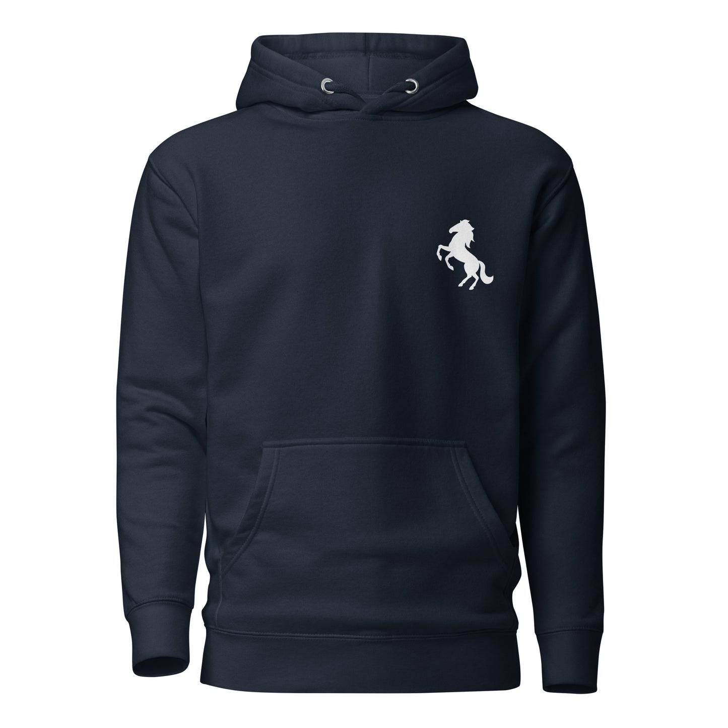 Premium Cotton Hoodie with Horse Print