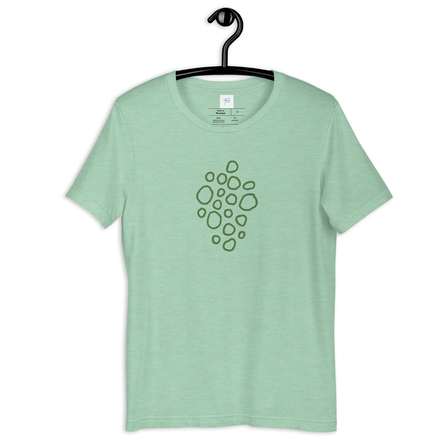 Soft Cotton T-Shirt with Bubbles Print