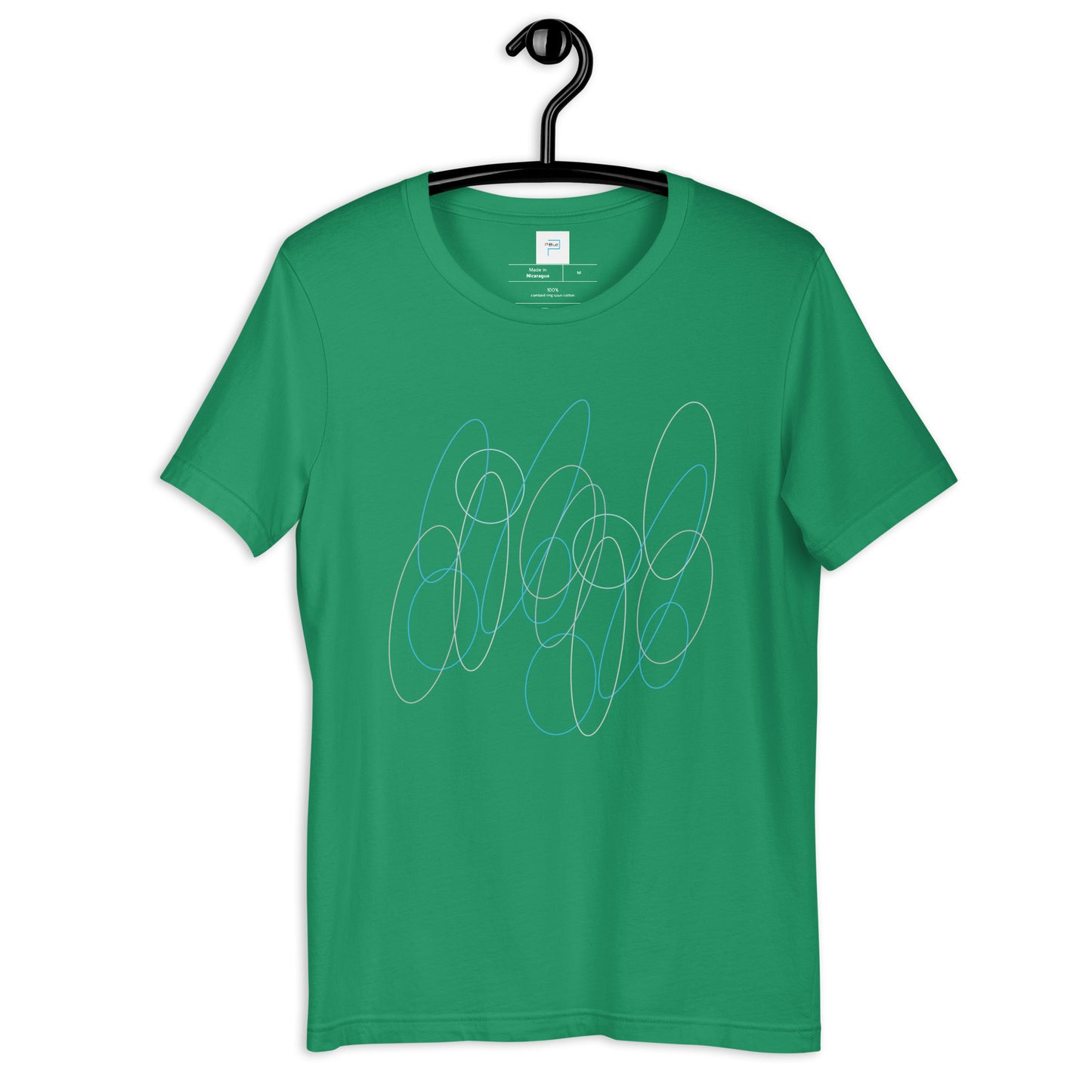 Soft Cotton T-Shirt with Abstract Circles Print